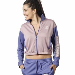 Reebok Classic R Track Jacke Damen - Rosa/Blau - DE 426-MLD